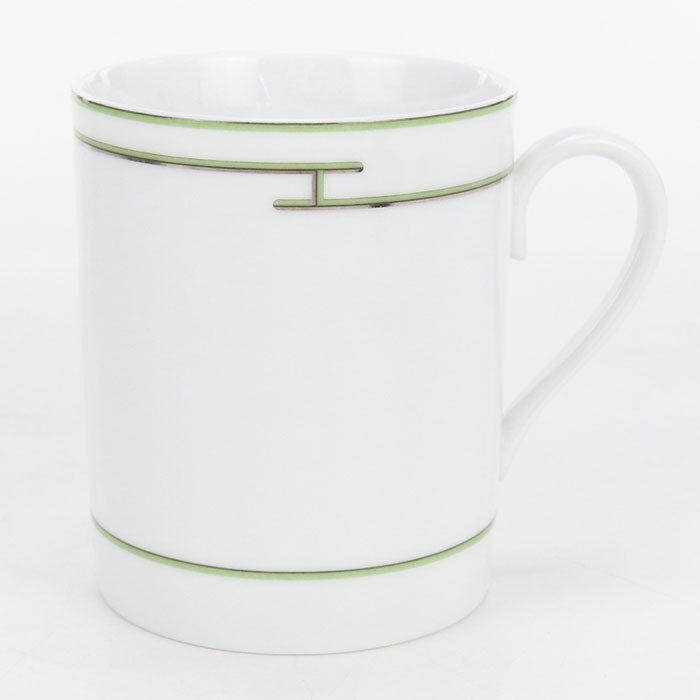 HERMES Mug rhythm Brand miscellaneous goods Porcelain Unisex
