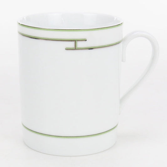 HERMES Mug rhythm Brand miscellaneous goods Porcelain Unisex