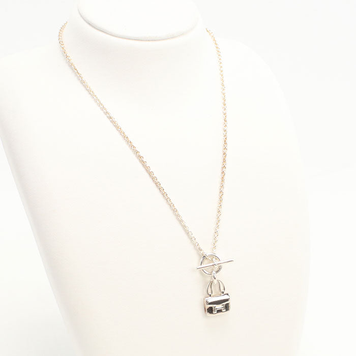 HERMES Amulet Constance Necklace Necklace / SV925 Women