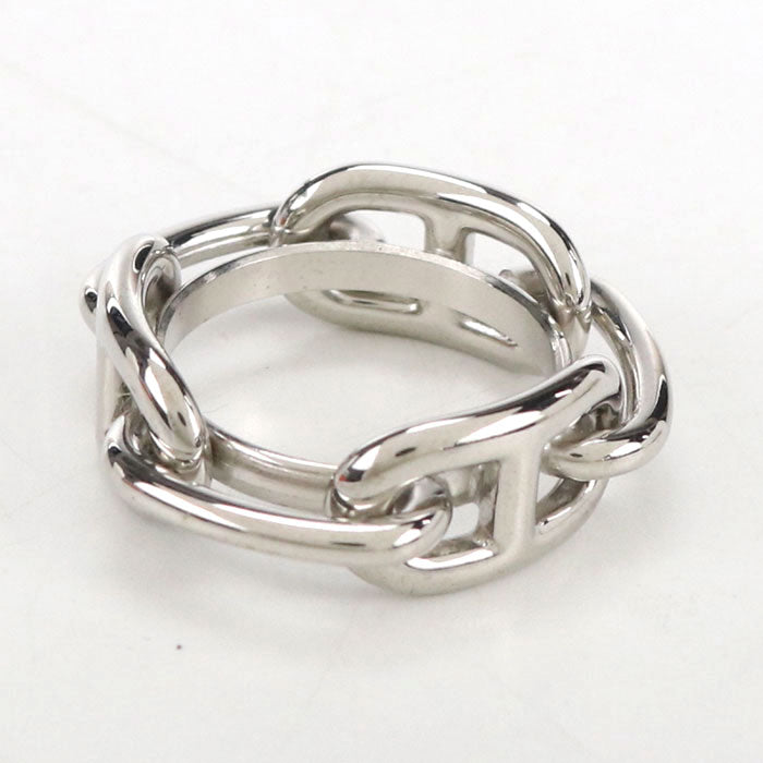 HERMES Legato 90 For Kare 90 Scarf ring metal Women's