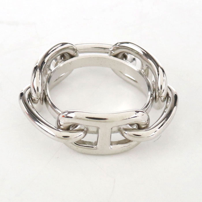 HERMES Legato 90 For Kare 90 Scarf ring metal Women's