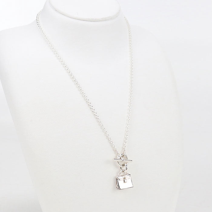 HERMES Amulet Kelly Necklace/Silver925 Women's