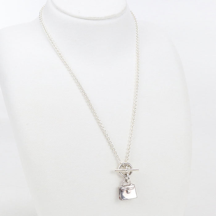 HERMES Amulet Kelly Necklace/Silver925 Women's