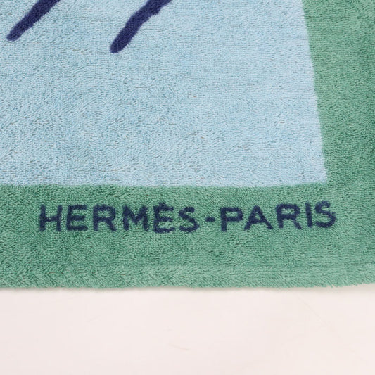 HERMES Beach mat HE85982 Brand miscellaneous goods cotton / Beach mat Unisex
