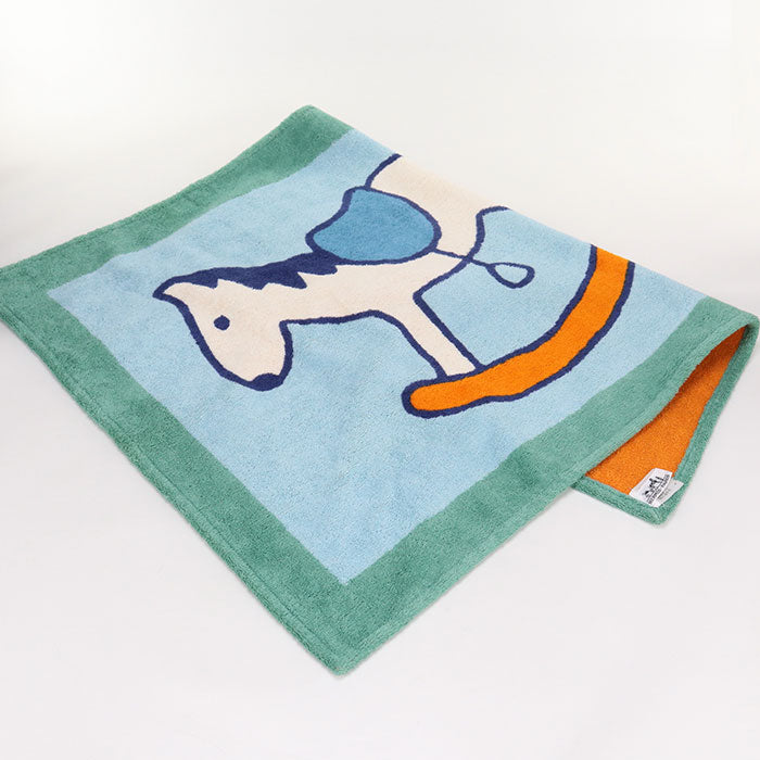 HERMES Beach mat HE85982 Brand miscellaneous goods cotton / Beach mat Unisex