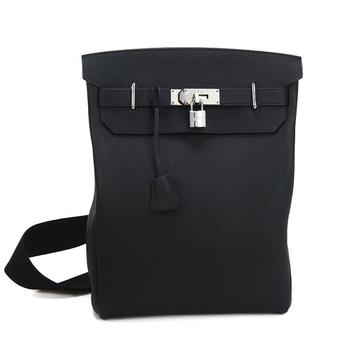 HERMES Akkad GM body bag Togo Unisex