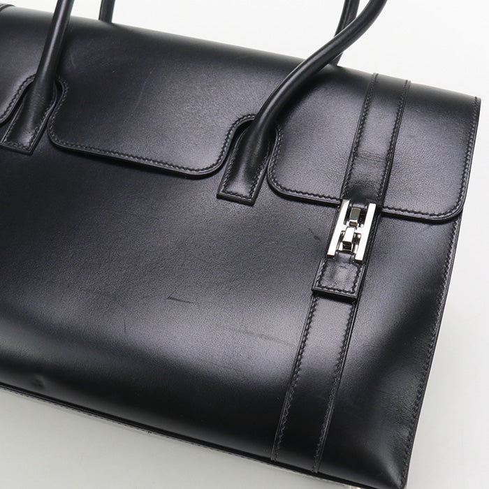 HERMES Drag 37 Handbag / Bock Scarf Women