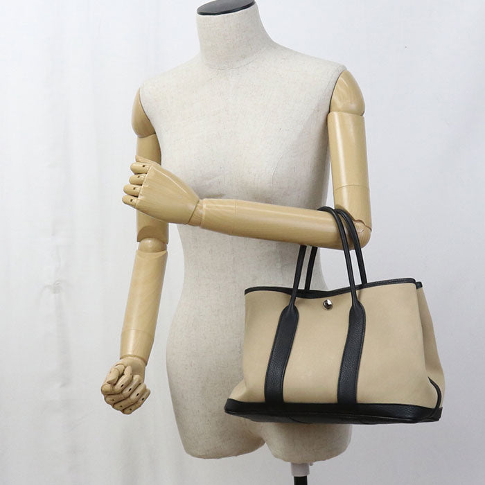 HERMES Garden party TPM Tote bag Towar Officier Women