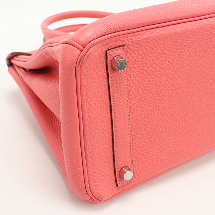 HERMES Birkin 30 Handbag Togo Rose azare Women