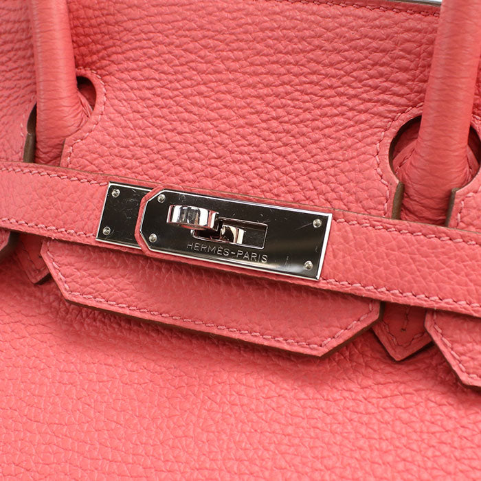 HERMES Birkin 30 Handbag Togo Rose azare Women