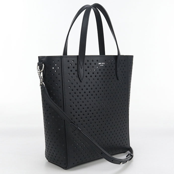 JIMMY CHOO Punching 2-Way Tote bag Pegasi Tote bag leather Women