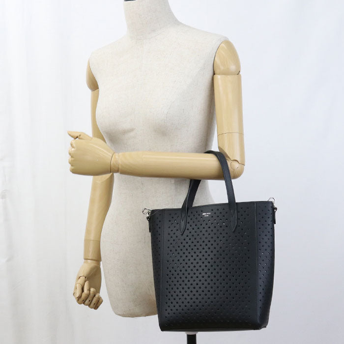 JIMMY CHOO Punching 2-Way Tote bag Pegasi Tote bag leather Women