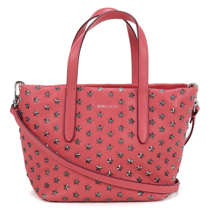 JIMMY CHOO 2WAY MINISARA Tote bag leather Women