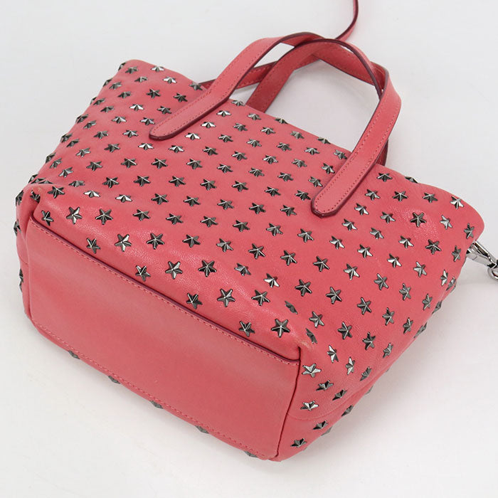 JIMMY CHOO 2WAY MINISARA Tote bag leather Women