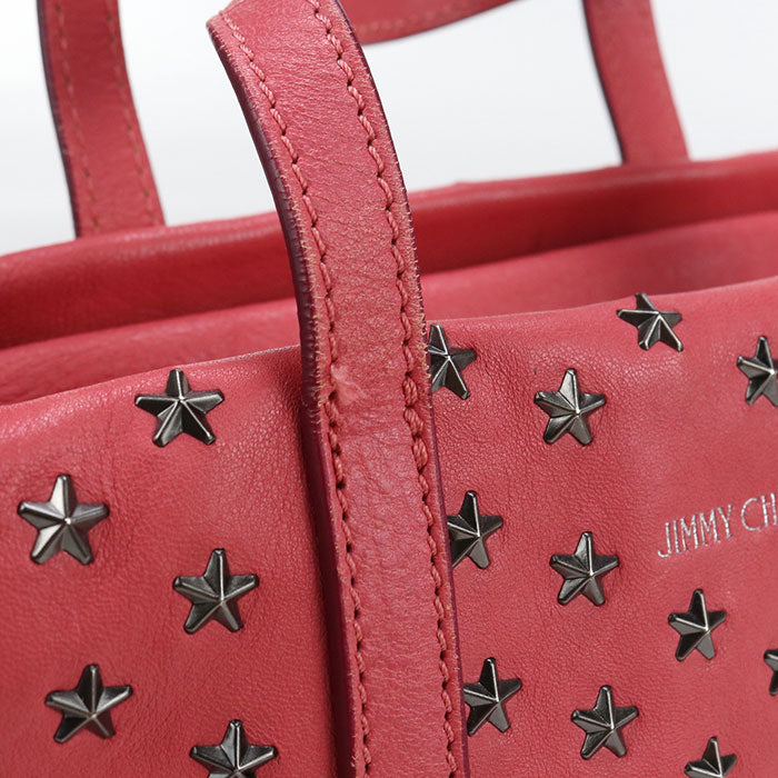 JIMMY CHOO 2WAY MINISARA Tote bag leather Women