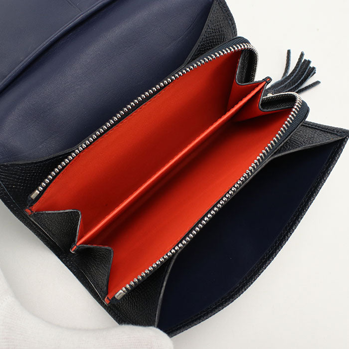 LOEWE anagram 140.72.I62 Bi-fold wallet with coin purse Calfskin Women