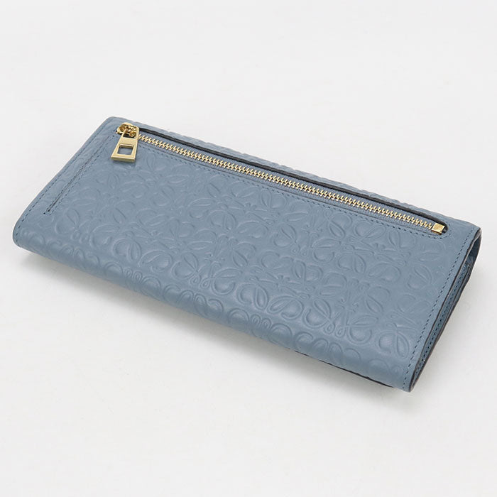 LOEWE Continental wallet Anagram repeat 107.55.F11 Purse folio Calfskin Women