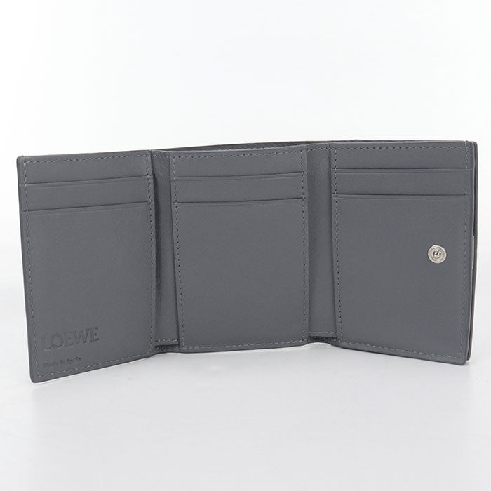 LOEWE Trifold wallet anagram Three fold wallet Calfskin Women