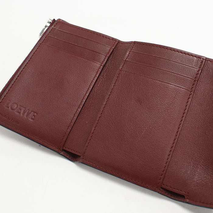 LOEWE anagram Tri-fold wallet Calfskin Women