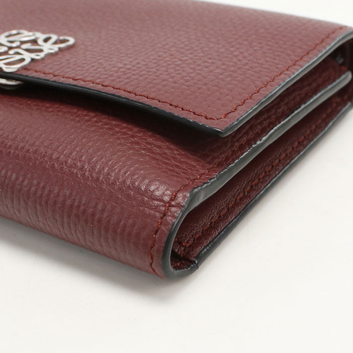 LOEWE anagram Tri-fold wallet Calfskin Women