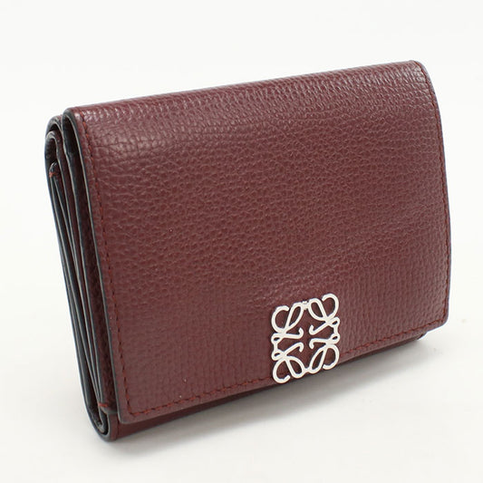 LOEWE Trifold wallet anagram C821TR2X16 Tri-fold wallet Calfskin Women