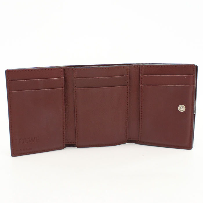LOEWE Trifold wallet anagram C821TR2X16 Tri-fold wallet Calfskin Women