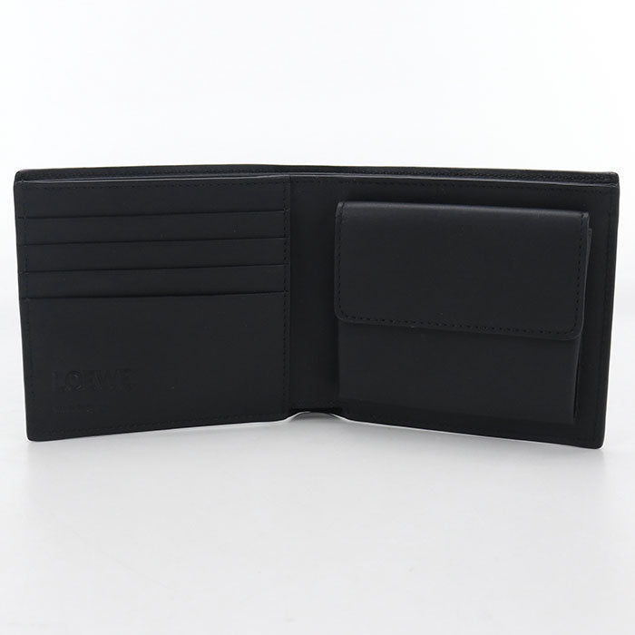 LOEWE Bifold Coin Wallet Bifold Wallet Calfskin Men