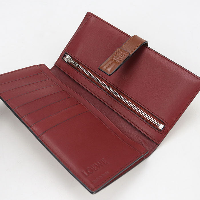 LOEWE Vertical Wallet Large 124.12.S40 Purse folio Calfskin Women