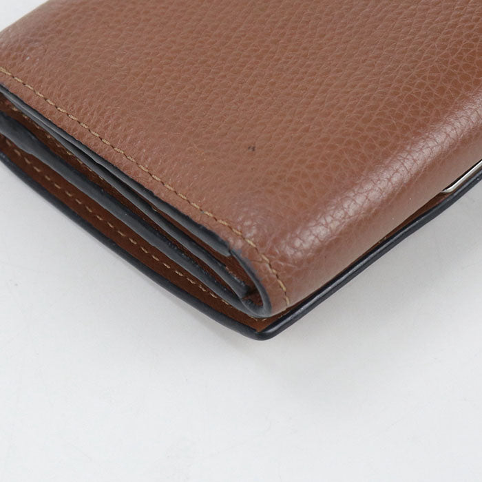 LOEWE Trifold wallet anagram Tri-fold wallet Calfskin Women's