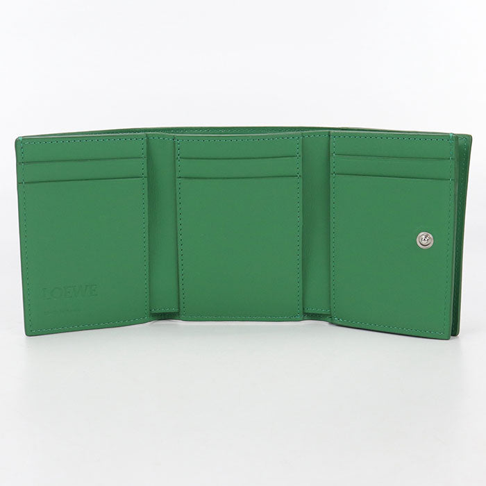 LOEWE Trifold wallet anagram Tri-fold wallet Calfskin Women's