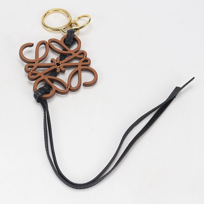 LOEWE logo anagram Bag charm Calfskin/metal Women's