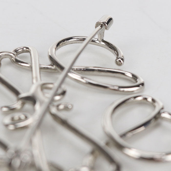 LOEWE anagram Brooch metal Women's