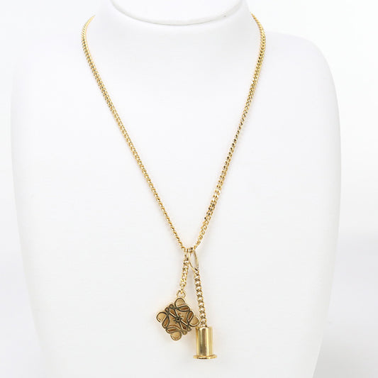 LOEWE Personalization Necklace LO88591 Necklace metal / Personalization Necklace Women