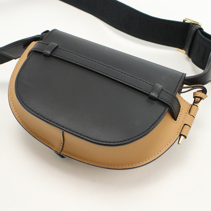 LOEWE gatedual bag mini Diagonal shoulder bag / Soft Calfskin / Jacquard Women