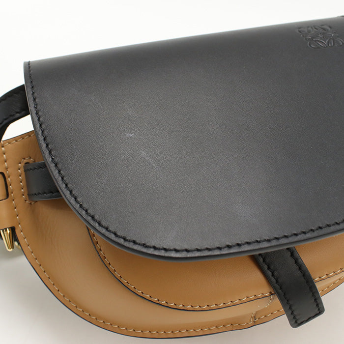 LOEWE gatedual bag mini Diagonal shoulder bag / Soft Calfskin / Jacquard Women
