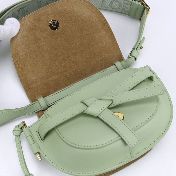 LOEWE gatedual bag mini Diagonal shoulder bag / Soft Calfskin Women