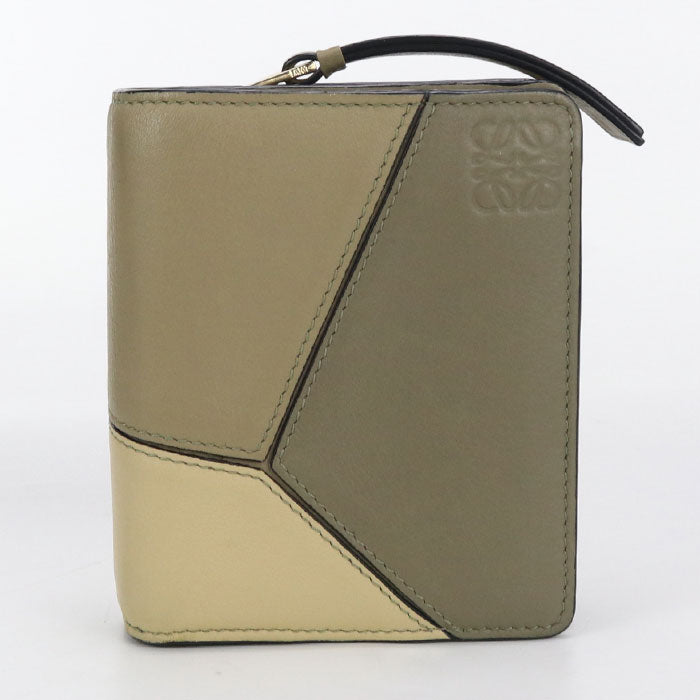LOEWE Compact zip wallet puzzle C510Z41X01 Folded wallet leather Women