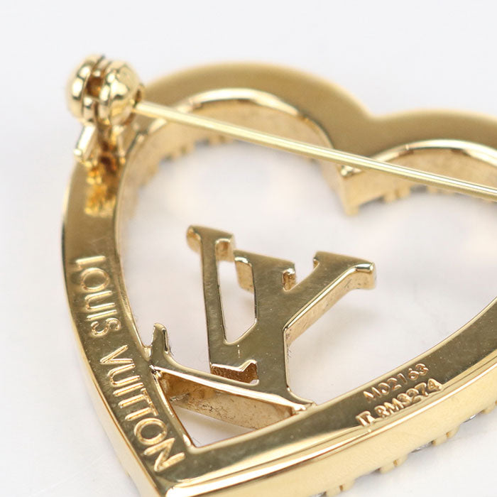 LOUIS VUITTON My LV Love M02163 Brooch metal Women