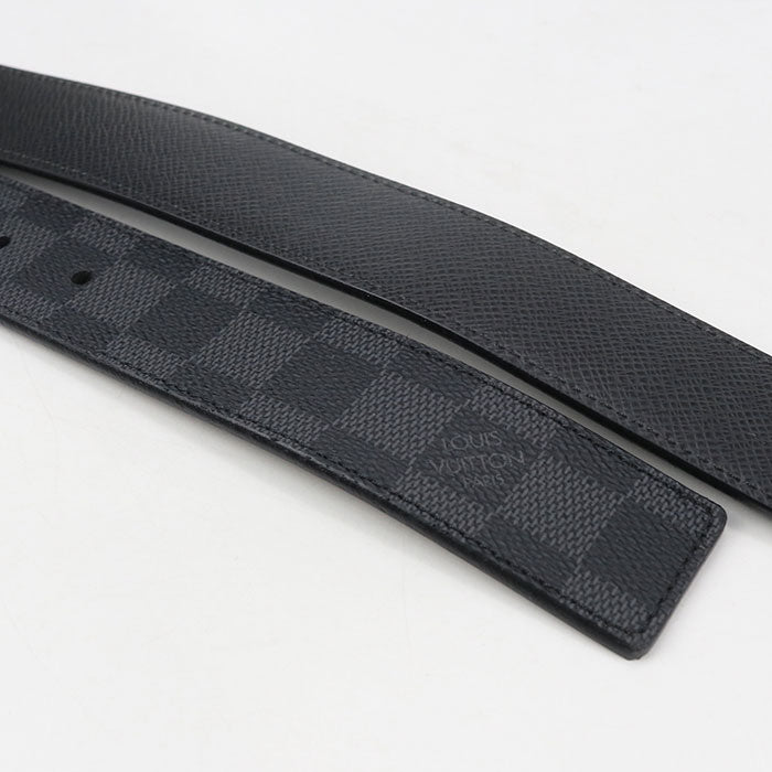 LOUIS VUITTON Suntur Avantour Graphite M9632U belt PVC / leather CA2123 Men