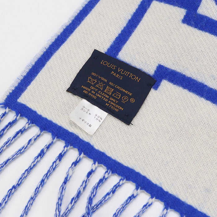 LOUIS VUITTON Echarpe City 54000 LV78399 Scarf wool / Echarpe City AB0198 Men