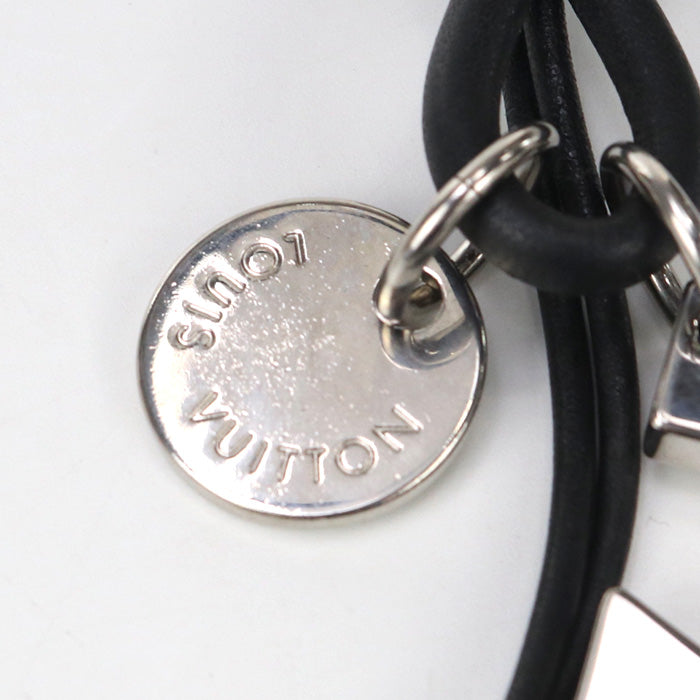 LOUIS VUITTON Porte-Cles LV Rope M66497 Key ring metal / leather Men