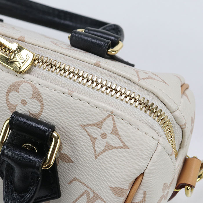 LOUIS VUITTON Speedy Bandouliere 20 2WAY Monogram Dune Handbag PVC Women