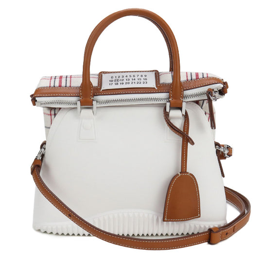 Maison Margiela 5AC Mini MAR95990 Handbag rubber / Mini bag / Calfskin Women
