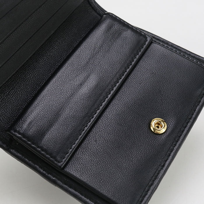 MIUMIU  Materasse 5MV204 AFPP F0002 Bifold Wallet leather Women