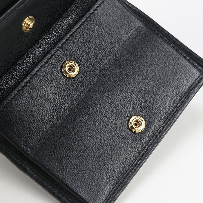MIUMIU  Materasse 5MV204 AFPP F0002 Bifold Wallet leather Women