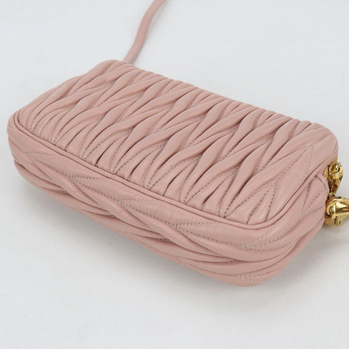 MIUMIU  Materasse Shoulder bag leather Women