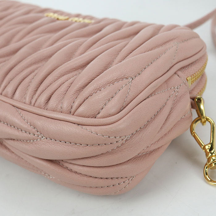 MIUMIU  Materasse Shoulder bag leather Women