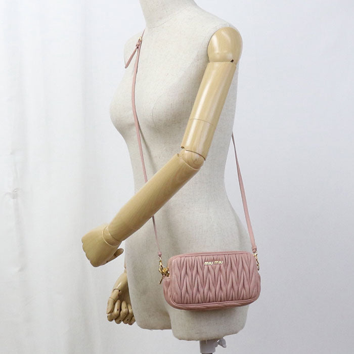 MIUMIU  Materasse Shoulder bag leather Women