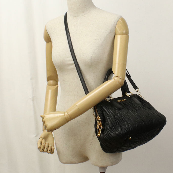 MIUMIU  2WAY Materasse Handbag leather Women