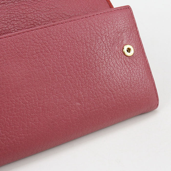 MIUMIU  Purse folio Goat leather Women